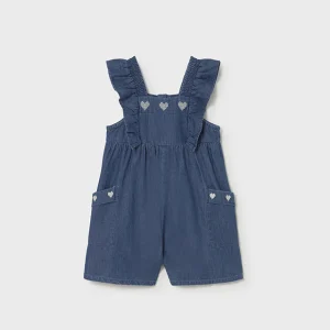 Tutina in denim baby girl Mayoral