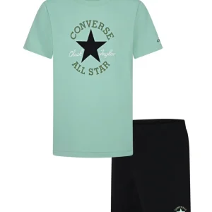 Completo maglietta con grafica e pantaloncino ragazzo