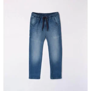 Jeans con elastico per ragazzo da 8 a 16 anni Sarabanda 07444