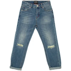 Jeans strappati per ragazzo da 8 a 16 anni Y-Clù BY10001