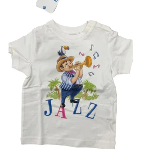 Maglietta a maniche corte neonato