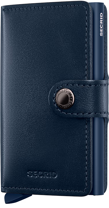 SECRID mini portafoglio miniwallet original blue navy