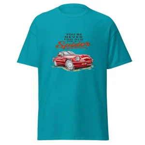 Maglietta Alfa Duetto | T-shirt Stile Vintage per Appassionati Alfa Romeo