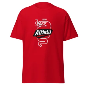 Maglietta Alfista per appassionati Alfa Romeo – Stile e passione in una T-shirt