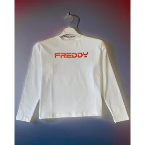 Maglietta Bianca per Ragazza da 8 a 16 anni FREDDY FR1807