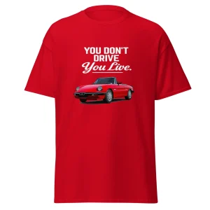 Maglietta Duetto Alfa Romeo - T-shirt Stile Spider per Appassionati