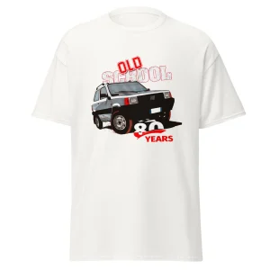 Maglietta Fiat Panda anni 80 – T-shirt vintage per veri fan del Pandino