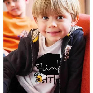 Maglietta girocollo Bianca per bambino Da 12mesi a 8anni Sarabanda 0A033