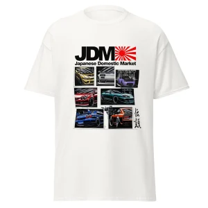 Maglietta JDM - T-shirt dedicata ai fan delle auto giapponesi iconiche