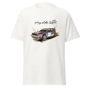 Maglietta Lancia Delta Integrale The King of Rally – T-shirt per veri appassionati