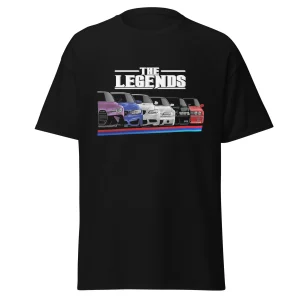 Maglietta per fan dell'evoluzione della BMW M3 – T-shirt da collezione
