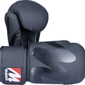 Manus – Guanti da Boxe “Wave Black’n’Black”