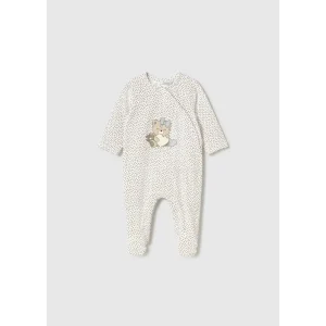 Tutina orsetto neonato Mayoral in cotone morbido