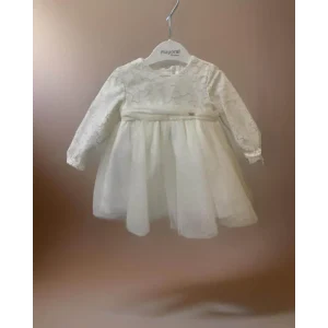 Vestito tulle ricamo neonata neonata 0-18mesi Mayoral 02855-24