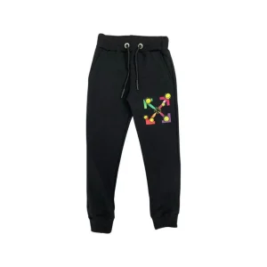Pantalone nero smile per bambino da 8anni a 16anni SLASH J3B560