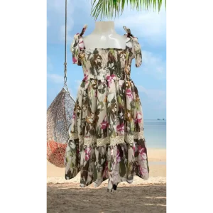 Abito fantasia floreale per bambina da 8anni a 16anni Paris Hilton PHJDR1996