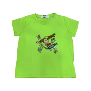 MAGLIETTA MANICA CORTA VERDE MOUSSE SKTS383G