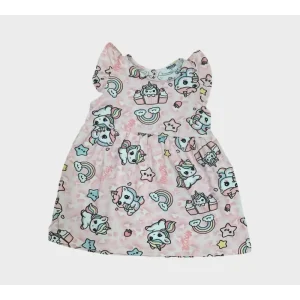 Mousse Vestito Unicorno Bambina Colorato e Morbido