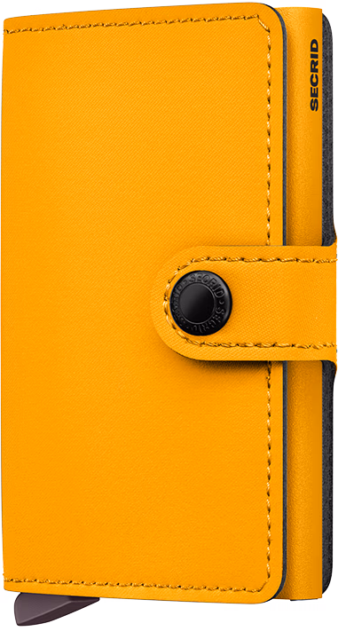 SECRID mini portafoglio miniwallet yard giallo