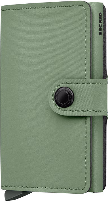 SECRID mini portafoglio miniwallet yard pistacchio