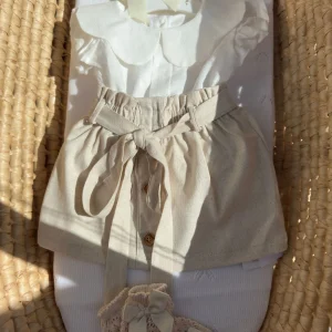 Coordinato in cotone due pezzi baby vip