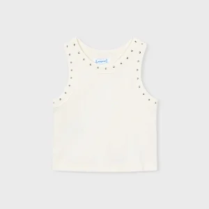 Top con borchie bambina Mayoral