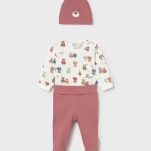 Completo 3 pezzi con cappello Mayoral