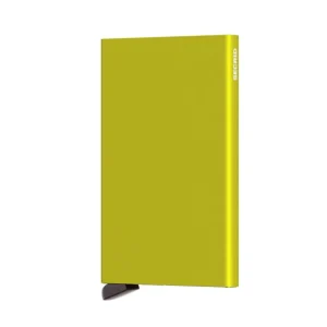 SECRID cardprotector portafogli minimal lime giallo lime
