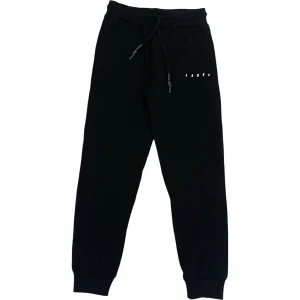 Pantaloni in Felpa Neri Bambino – LAB84, Regular Fit con Elastico e Tasche