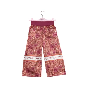 Pantalone a palazzo con elastico in vita per ragazza da 8anni a 16anni Paris Hilton PHJTR2052