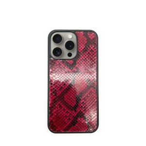 Cover Iphone 15 Pro 6.1/6.7- Pitone – Fucsia