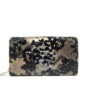 Portafoglio Grande – Unica Zip – Pitone – Pizzo