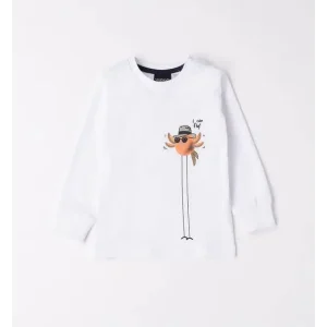 maglietta cotone bambino Sarabanda 100% cotone manica lunga