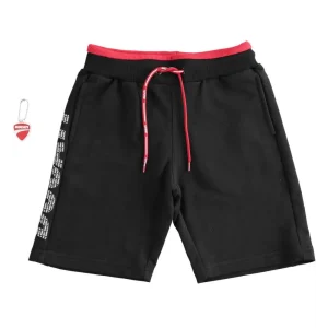 pantaloncini bambino Ducati Sarabanda neri comodi