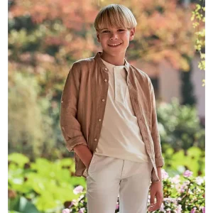 Camicia coreana elegante per ragazzo da 8 a 16 anni Sarabanda 08725 0937