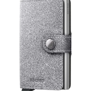 SECRID mini portafoglio miniwallet argento glitter