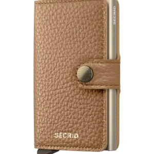 SECRID MINI WALLET IN PELLE  PEBBLE BEIGE