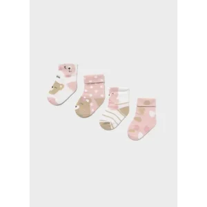 Set 4 calzini neonata 0-18mesi Mayoral 9867