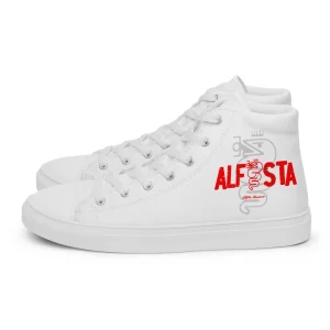 Sneakers alte in tela scarpe da uomo Alfista