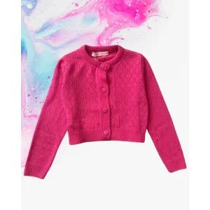 Cardigan corto per Bambina da 3 a 7anni PARIS HILTON PHJSM4565