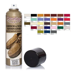 Spray Ravvivante per scarpe in camoscio Prestige Nubuk