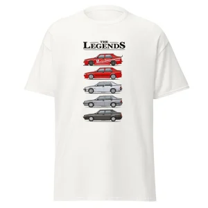 T-shirt Alfa Romeo 75 evoluzione dei modelli