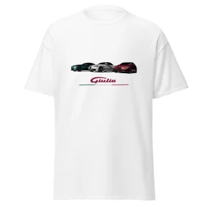 T-shirt Alfa Romeo Giulia tricolore