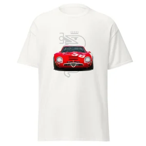 T-shirt Alfa Romeo TZ historic car vintage