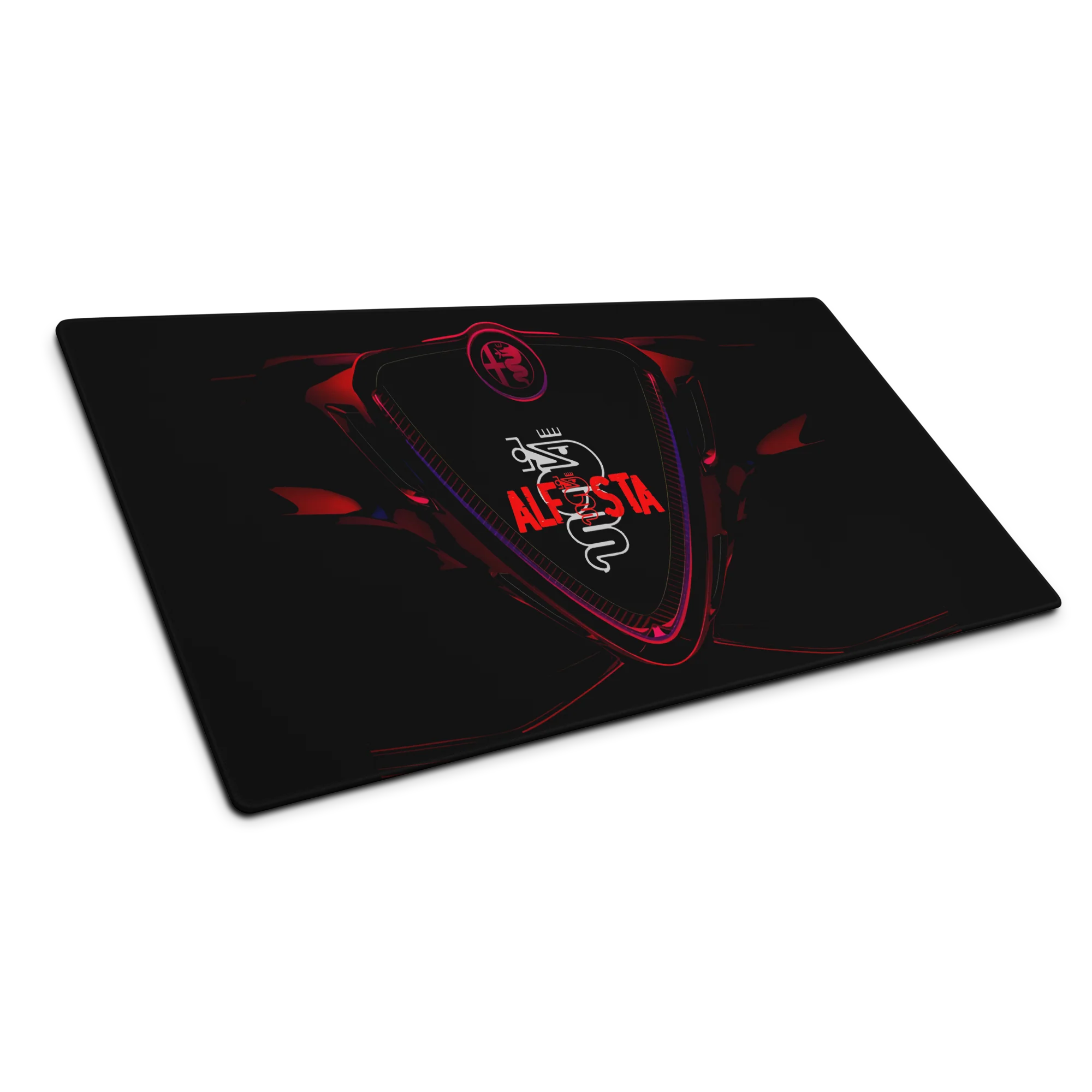 Tappetino Mouse Gaming da Scrivania con Tribolo Alfa Romeo - Per Alfista Appassionato - immagine 4