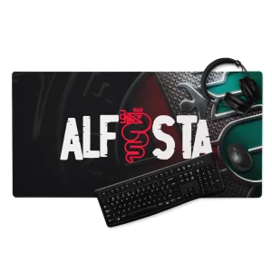 Tappetino da scrivania per mouse con design Alfista - Per veri appassionati di Alfa Romeo