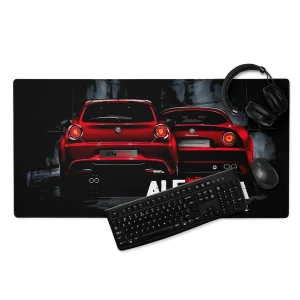 Tappetino Mouse da Scrivania Alfa Romeo Mito e 8C Drive Emotion – Design Sportivo ed Elegante