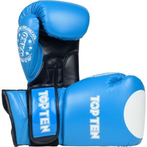 TOP TEN – Guanti da Boxe “WAKO GT”, 10 oz, con etichetta WAKO