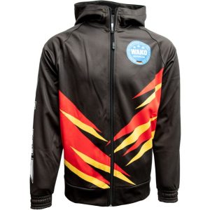 TOP TEN – Felpa con zip “We are WAKO”