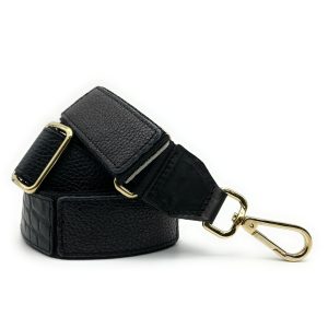 Tracolla Patchwork – Nero